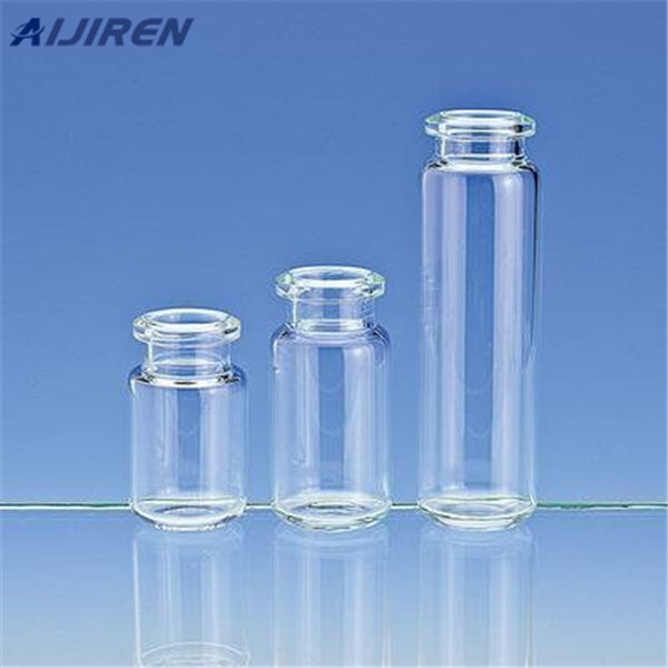 transparent 18mm borosil gc vials with flat bottom for GC/MS Waters ...