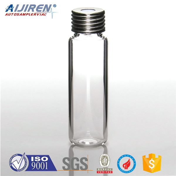transparent 18mm borosil gc vials with flat bottom for GC/MS Waters ...